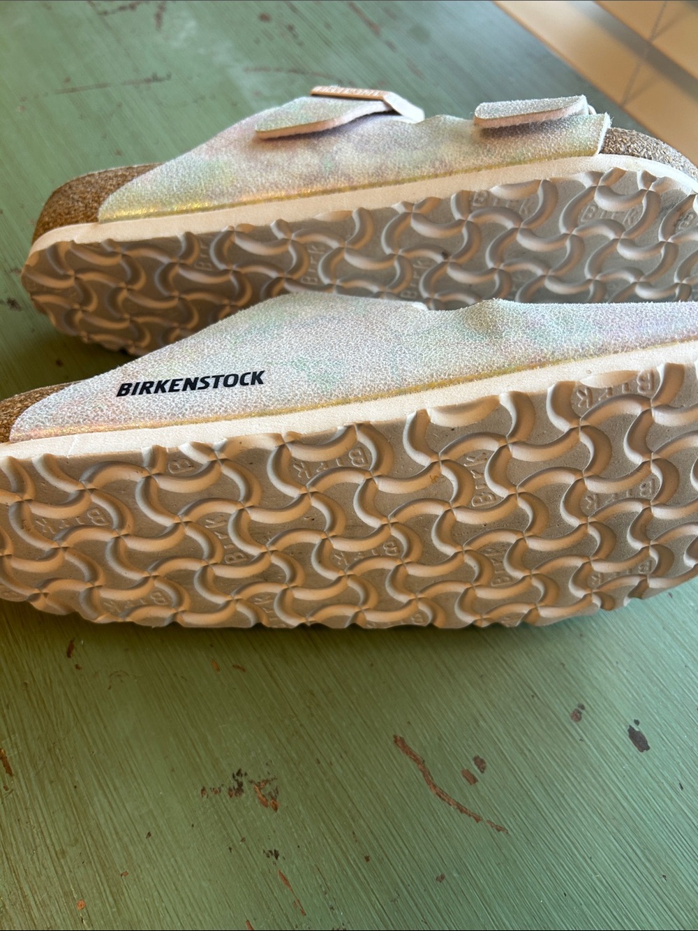Birkenstock Two-Strap Sandals - Iridescent Pastel - Picture 6 of 6